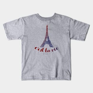 Lovely Paris | Gradient T-shirt Kids T-Shirt